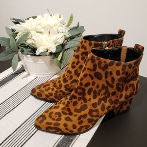 Leopard Booties